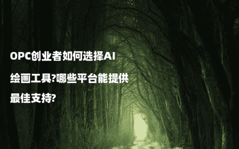 OPC创业者如何选择AI绘画工具?哪些平台能提供最佳支持?