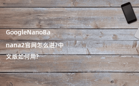 GoogleNanoBanana2官网怎么进?中文版如何用?