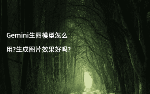 Gemini生图模型怎么用?生成图片效果好吗?