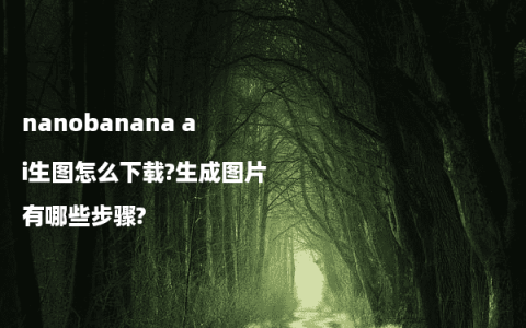 nanobanana ai生图怎么下载?生成图片有哪些步骤?