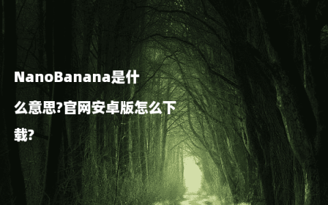 NanoBanana是什么意思?官网安卓版怎么下载?