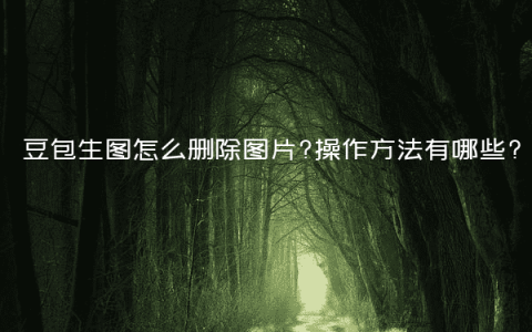 豆包生图怎么删除图片?操作方法有哪些?