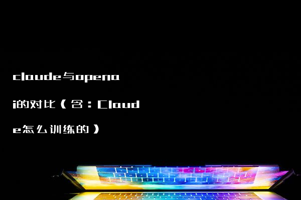 claude与openai的对比（含：Claude怎么训练的）