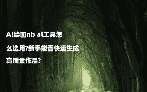 AI绘画nb al工具怎么选用?新手能否快速生成高质量作品?