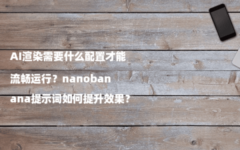 AI渲染需要什么配置才能流畅运行？nanobanana提示词如何提升效果？