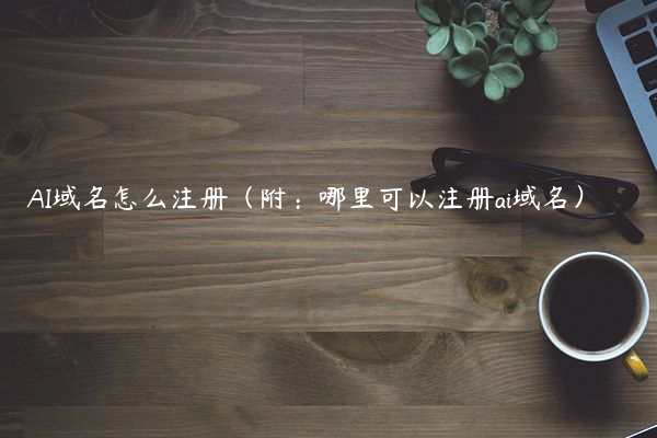 AI域名怎么注册（附：哪里可以注册ai域名）