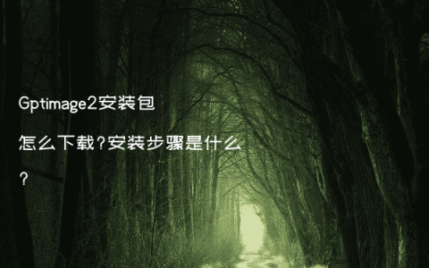 Gptimage2安装包怎么下载?安装步骤是什么?